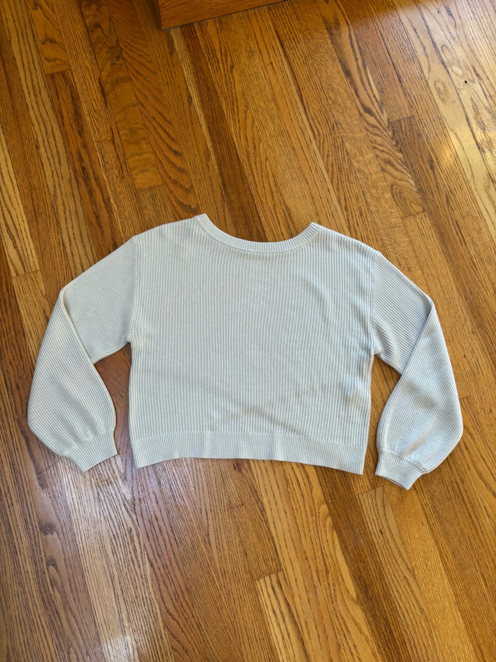Lululemon oatmeal crossover reversible sweater size 4 EUC - Picture 5 of 8